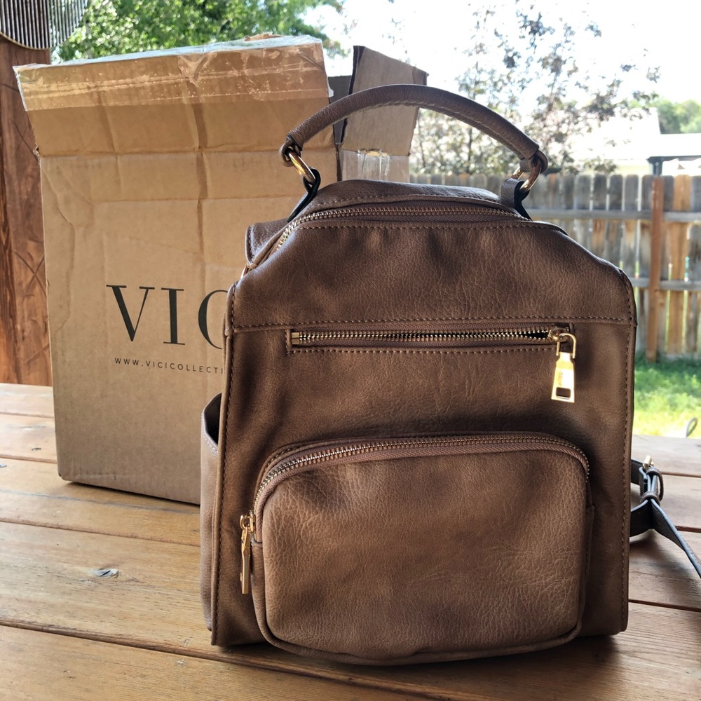 New w/ Tags Vici Bedford Backpack - Nutmeg